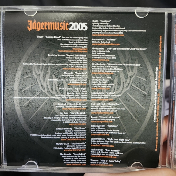 Jägermeister 2005 Jägermusic CD - Picture 4 of 4